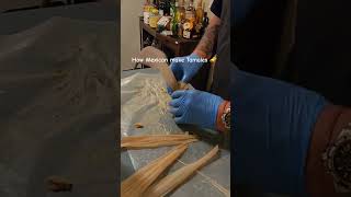 First time making Tamales 🫔 usavlogs tamales tamalesmexicanos asmr mountainliving colorado [upl. by Ahsaetan]