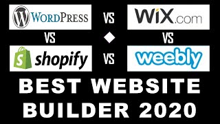 Wix vs WordPress vs Shopify vs Weebly  Best Website Builder 2020  Website Kaise Banaye [upl. by Tiffani34]