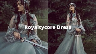 Making a Royaltycore Inspired Dress [upl. by Nosnah]