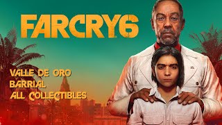 Far Cry 6  Valle De Oro  Barrial All Collectibles [upl. by Aneem]