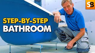 StepbyStep Guide For Installing a Bathroom [upl. by Donia]