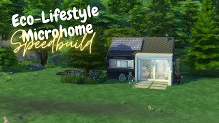 EcoLifestyle Microhome  The Sims 4 Speedbuild  No CC [upl. by Blaze]