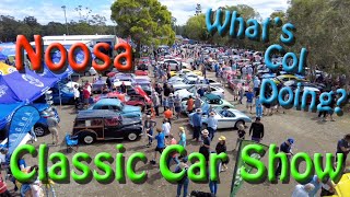 Noosa Classic Car Show 2022 from my point of view [upl. by Banquer]