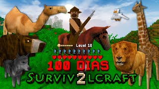 SOBREVIVÍ 100 DIAS en SURVIVALCRAFT 2 ► PARTE 1 [upl. by Rebbecca183]