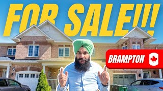 House for sale in Brampton Canada   Living in Toronto BRAMPTON HOUSE FOR SALE [upl. by Lerret505]