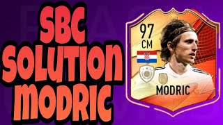 SBC SOLUTION MODRIC 97  MADFUT 22 [upl. by Laehcym]