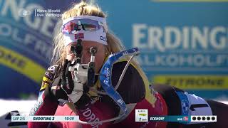 Biathlon Verfolgung Frauen 732021  Womens pursuit 3 7 2021 in Nove Mesto HD [upl. by Yeldah]