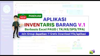 Aplikasi Inventaris Barang PAUD berbasis excel VBA [upl. by Adla]