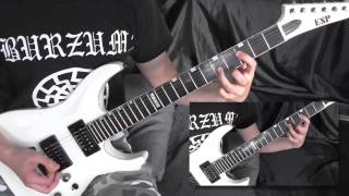 Burzum  Stemmen Fra Tårnet Guitar Cover [upl. by Nnairret544]