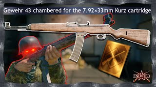 The Gewehr 43 Kurz Experience  Enlisted Gold Weapon Order [upl. by Karlie845]