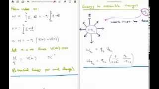 Electrostatics 27  Work Done to Move an Electric Charge [upl. by Concha]