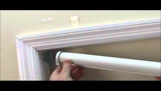 How to Install Economy Blackout Roller Shades  BlindsOnLinecom [upl. by Irb]