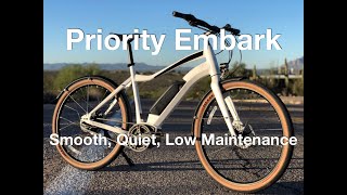 Priority Embark Electric Bike Review  Electric Bike Report [upl. by Ahseuqram]