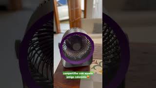 🌬️ Ventilador portátil que vai aliviar seu calor 🔥 [upl. by Alcine]