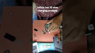 Infinix hot 10 solo charging problem [upl. by Lotte]