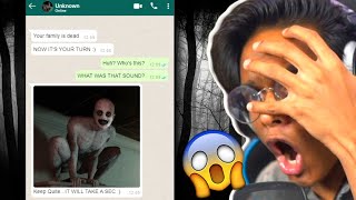 SCARIEST WHATSAPP CHATS EVER😨 [upl. by Krefetz843]