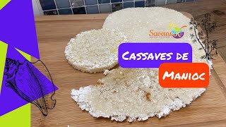 Cassaves de manioc  Saveurs K cuisine caribéenne [upl. by Ciryl151]