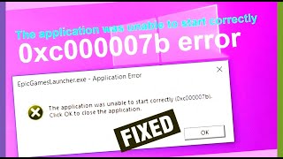 Fix Application Error 0xc00007b Windows The Ultimate Guide for Windows Users 2024 [upl. by Niak]