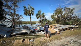 140 mph Winds and a 20ft Storm Surge Took the house it Took EVERYTHING [upl. by Torrance]