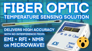 Fiber Optic Temperature Sensing Solution  From Omega  Delivers high accuracy with no signal loss [upl. by Jae]