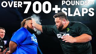 Super Heavyweights Land Massive Slaps  Power Slap 6 Danie Van Heerden vs Makini Manu  FULL MATCH [upl. by Lebna]