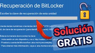 Solución a Clave de BitLocker  Cómo Omitir la Pantalla Azul de BitLocker Después de Actualizar [upl. by Aneehsyt]