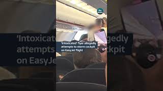 ‘Intoxicated’ flyer allegedly attempt to storm cockpit on EasyJet flightitvnews [upl. by Gerald]