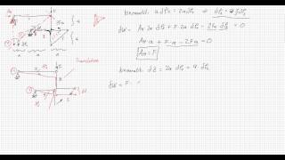 Mechanik1 Reese virtuelle Arbeit [upl. by Nospmas]