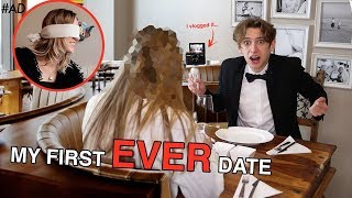 I went on my VERY FIRST DATE EVER and Vlogged it SET UP on 5 STAR BLIND DATE [upl. by Barcot]