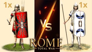 Can Poeni Infantry Beat Legionary Cohort in OG Rome Total War [upl. by Gawen]