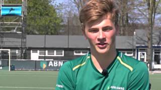 Jorrit Croon 17 maakt indruk bij hockeyclub HGC [upl. by Akirderf]