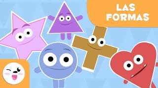 Las formas geométricas para niños  Vocabulario para infantil [upl. by Mace]