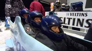 Vertiginosa  la pista de Sauerland para bobsleigh y luge  Euromaxx [upl. by Ydnat265]