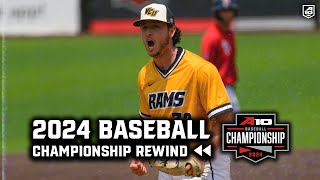 2024 A10 Championship Rewind  Baseball [upl. by Agnella]