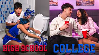 High School Parties vs College Parties My First Time [upl. by Gordie231]