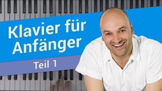 Klavier spielen lernen für Anfänger Teil 1 I Ohne Vorkenntnisse Klavier spielen lernen [upl. by Maria]