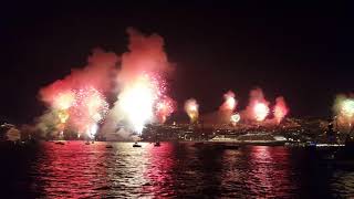 New Year Fireworks MadeiraFunchal 200172018 [upl. by Aryaz]