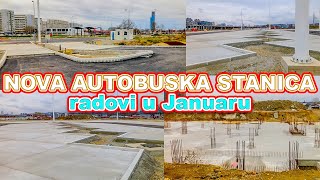 Nova autobuska stanica BEOGRAD BAS projekat Beograd na vodi  RADOVI JANUAR 2021 [upl. by Eentirb]