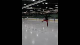 Figure Skating Tricks  Split Jump [upl. by Ahseekat972]