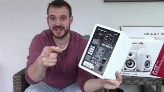 Pioneer DJ Monitors DM40BTW  Review [upl. by Henrik]