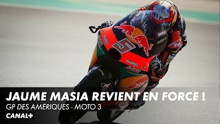 Jaume Masia simpose dans une course complètement folle  GP des Amériques  Moto 3 [upl. by Aikam721]