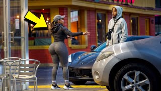 GOLD DIGGER PRANK AT BASKIN ROBINS PART 48 THICK EDITION  TKTV [upl. by Idnir62]