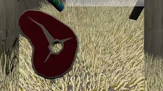 COPPER CUBE 6  CUSTOM VEGETATION ASSETS IMPORT TO GAME ENVIRONMENT  DRY GRASSY PATCHES [upl. by Maillij]