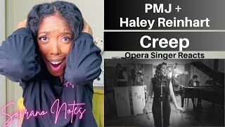 Opera Singer Reacts to Post Modern Jukebox feat Haley Reinhart Creep  MASTERCLASS [upl. by Farris74]