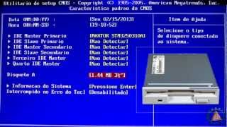 Vídeo Aula de Hardware Básico  Configurar BIOS SETUP  wwwprofessorramoscom  Parte1 [upl. by Noreht]