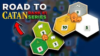 TOP 100 Catan Gameplay  Catan Pro Climbs the Ladder [upl. by Waters]