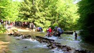 Durty Dabbers 2009 Dual Sport  Stream Crossing Part 1 [upl. by Nyvlem]