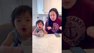 Cute baby pranks mom 👶🏻❤️👧🏻🌈✅🚀🤣 [upl. by Stagg]