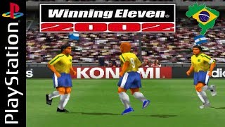 Winning Eleven 2002  Traduzido em Português  O MELHOR FUTEBOL DE PS1 [upl. by Ruthven]