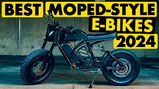 TOP 10 BEST MOPED STYLE ELECTRIC BIKES OF 2024 [upl. by Enilehcim351]